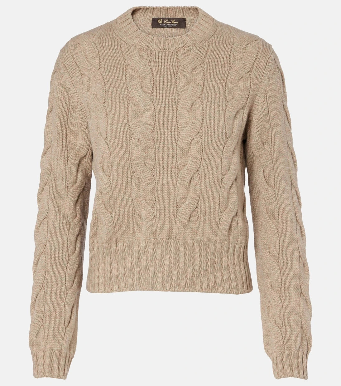Loro Piana - Napier cable-knit cashmere sweater