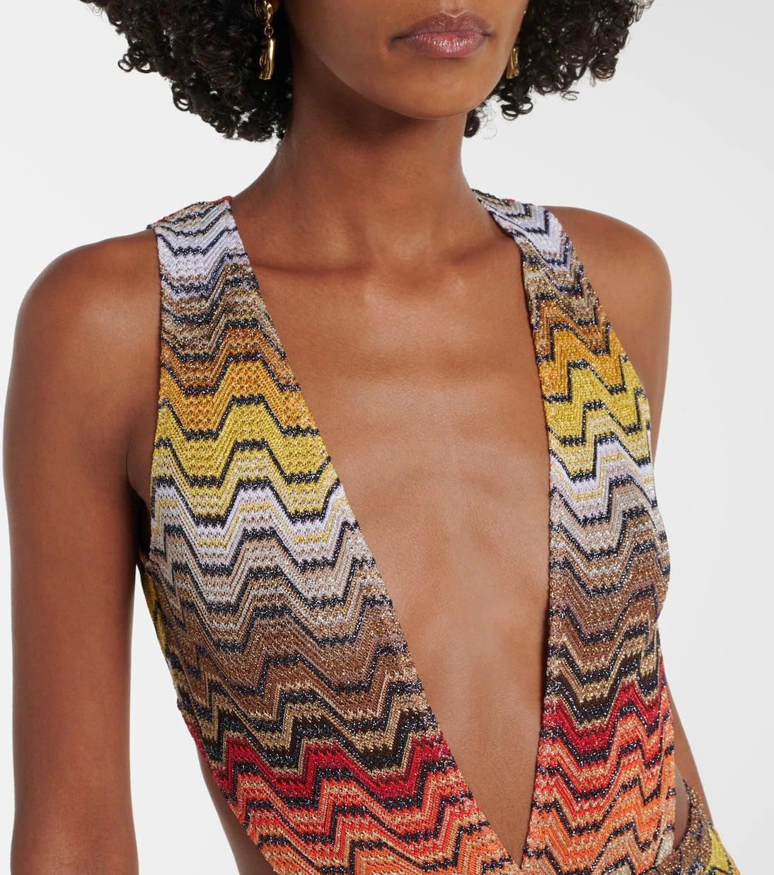 Missoni - Wave lamé jumpsuit