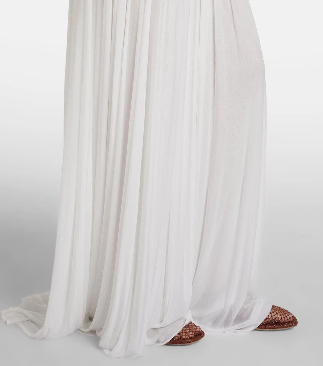 Christopher Esber - Bridal Orion ruched halterneck gown