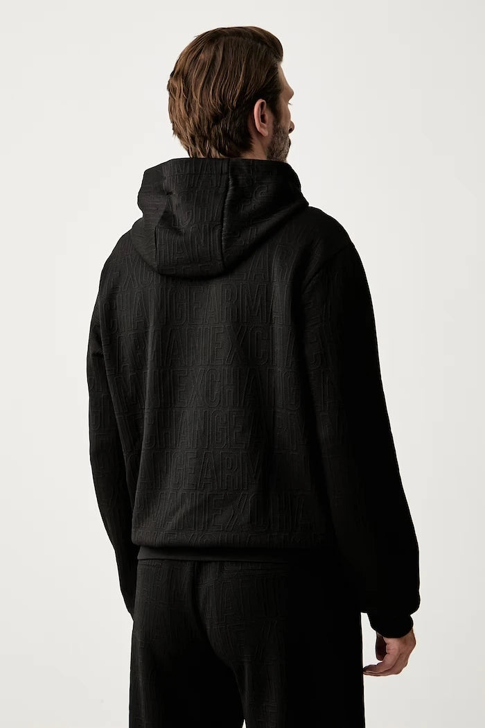 Armani Exchange erkek kapüşonlu sweatshirt