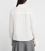 Cotton Pleated Blouse SOFT WHITE