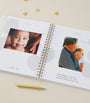 Blush and Gold Safari Baby Memory Book