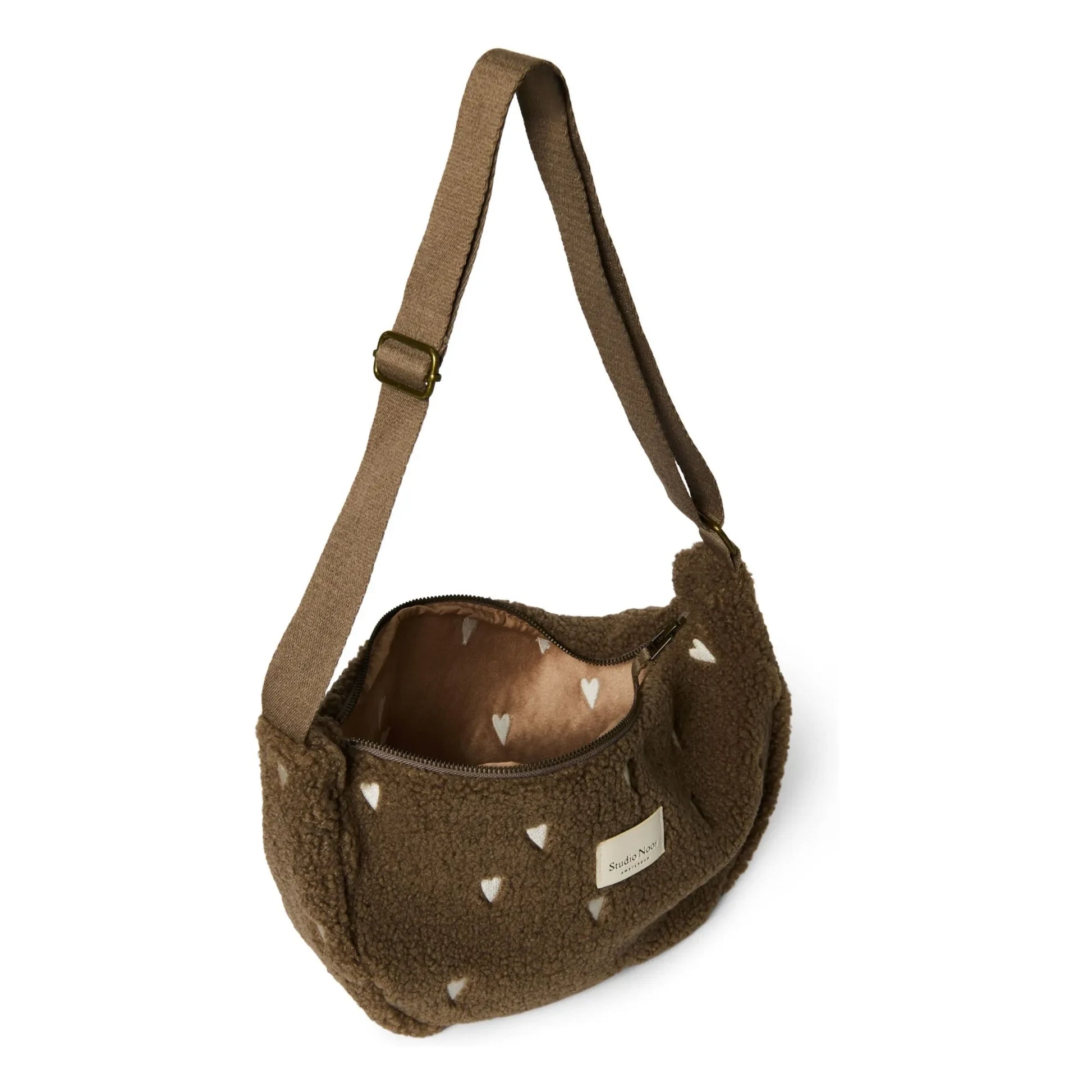 Studio Noos - Hearts fanny pack | Brown