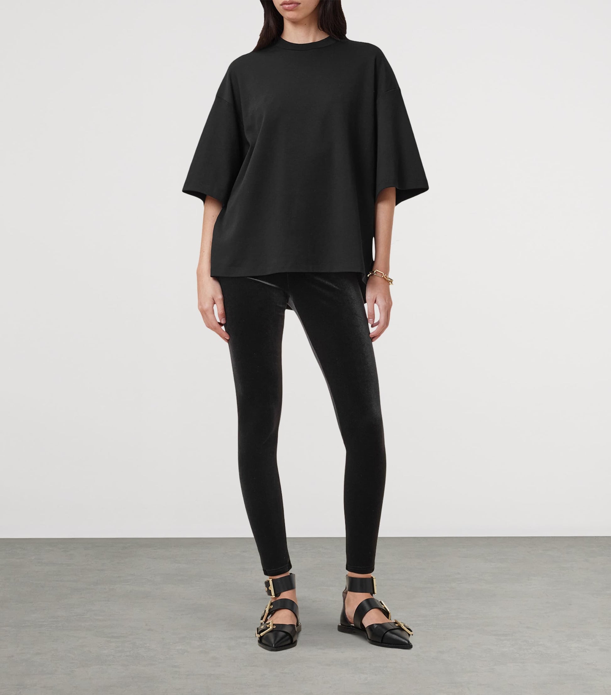 Black Velvet Cora Leggings