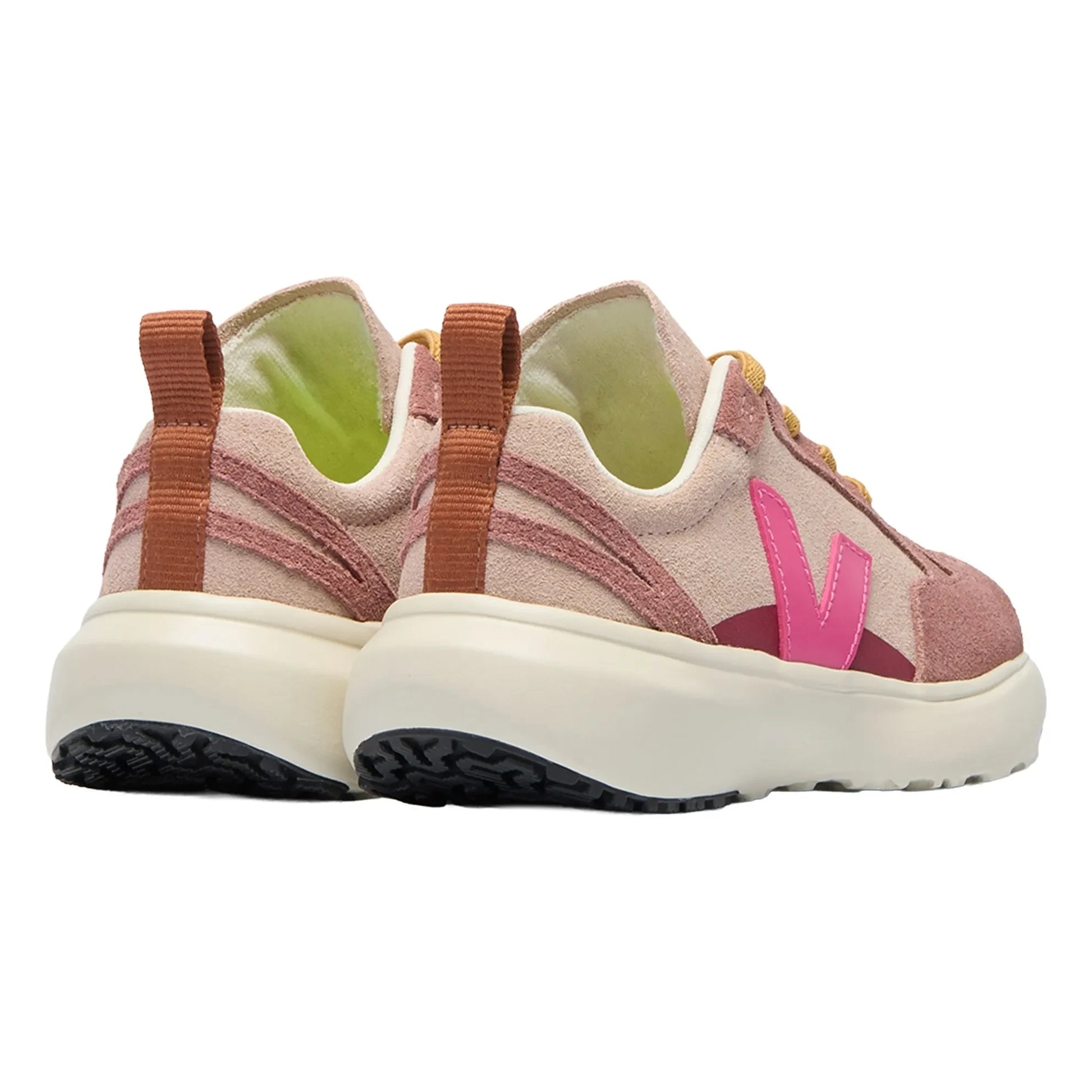 Veja - Canary Light Suede Lace-up Sneakers | Pink