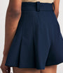 Tailored Pleated Shorts NAVY BLUE