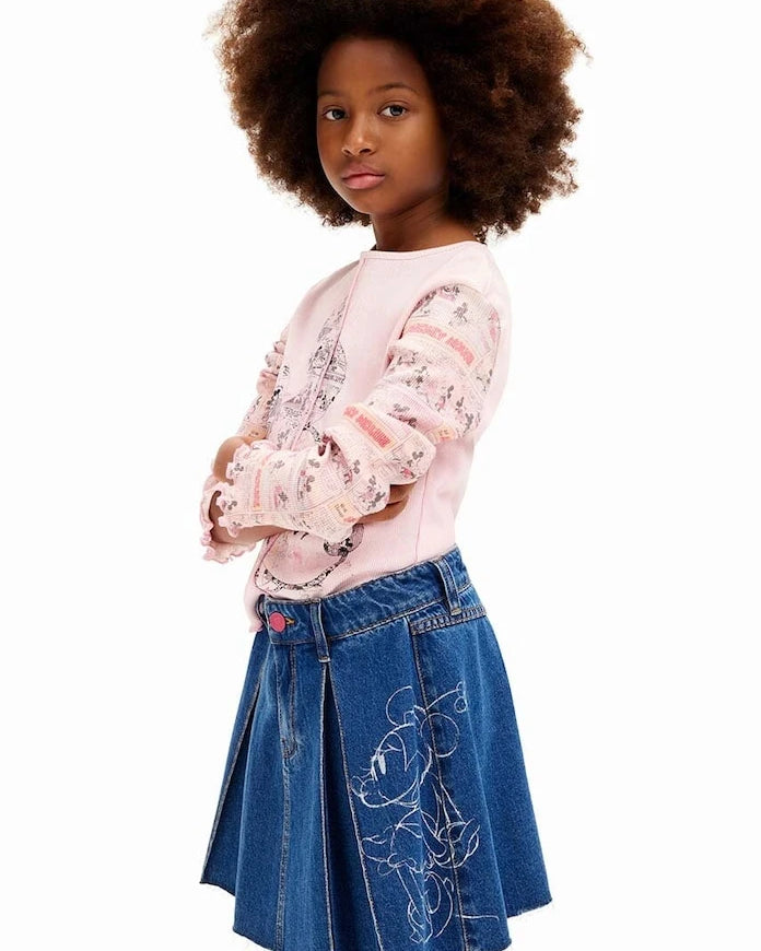 Desigual MINNIE MOUSE Çocuk Kot Etek