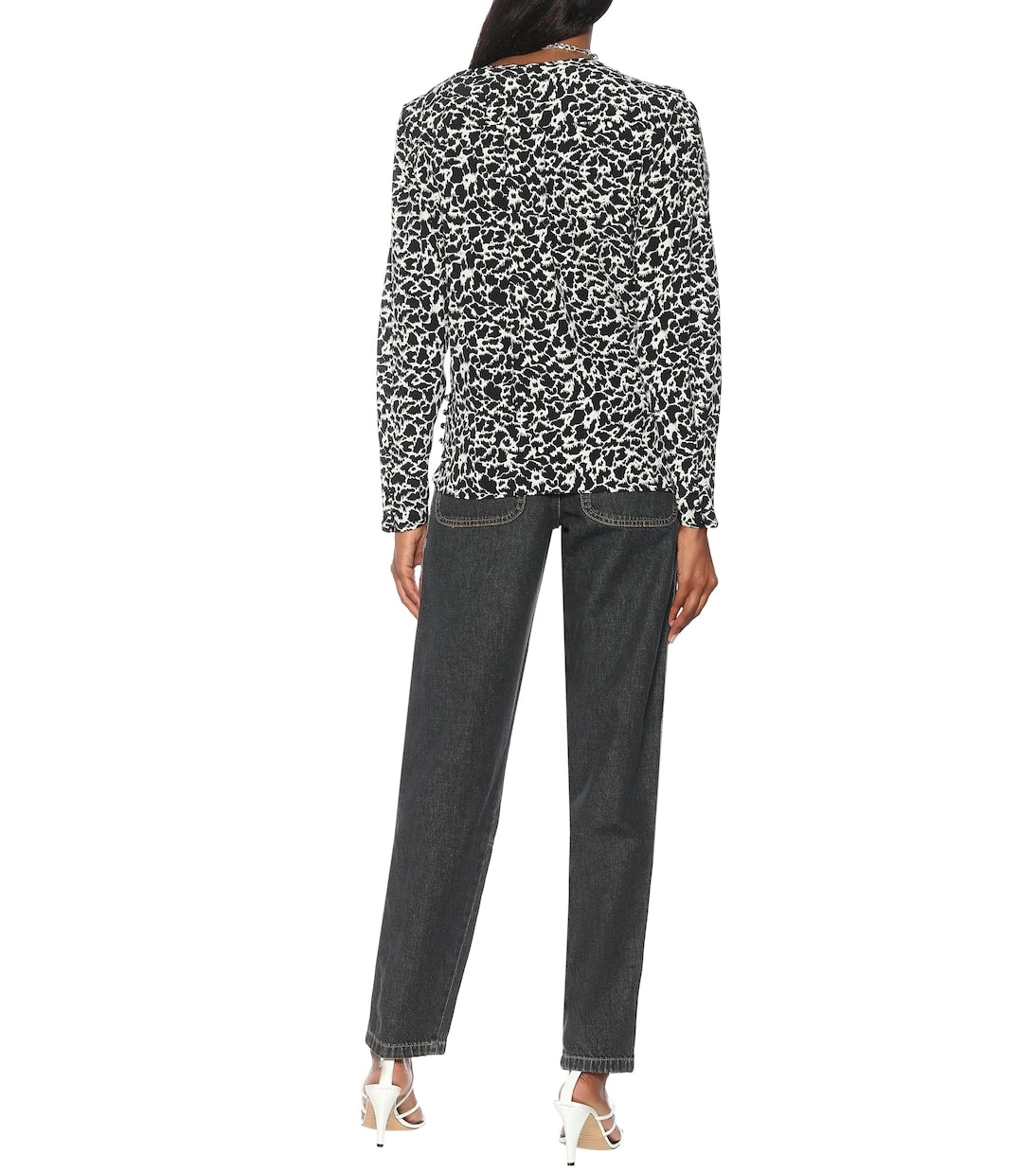 Marant Etoile - Floral wrap blouse