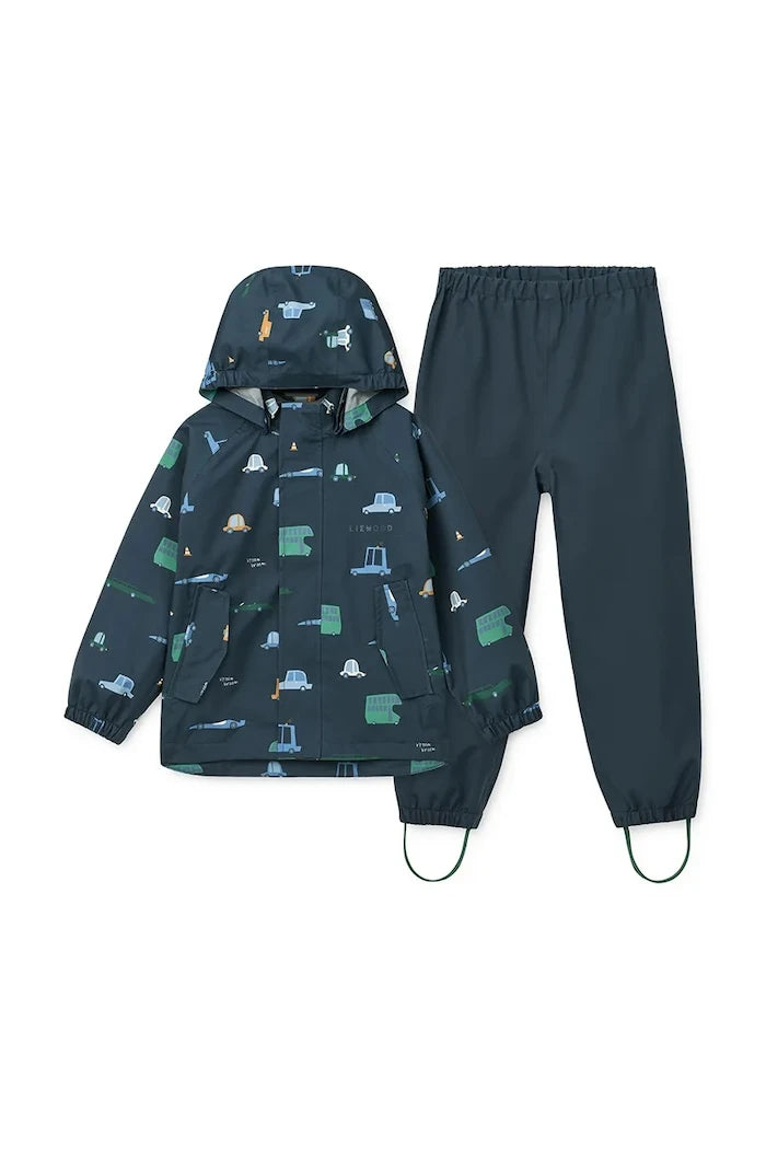 Liewood Çocuklar İçin Su Geçirmez Pedia Rainwear Set