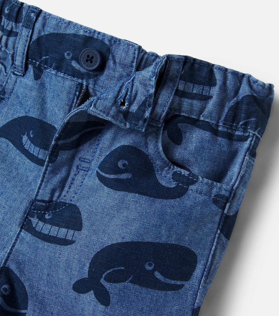 Stella McCartney Kids - Baby printed denim shorts