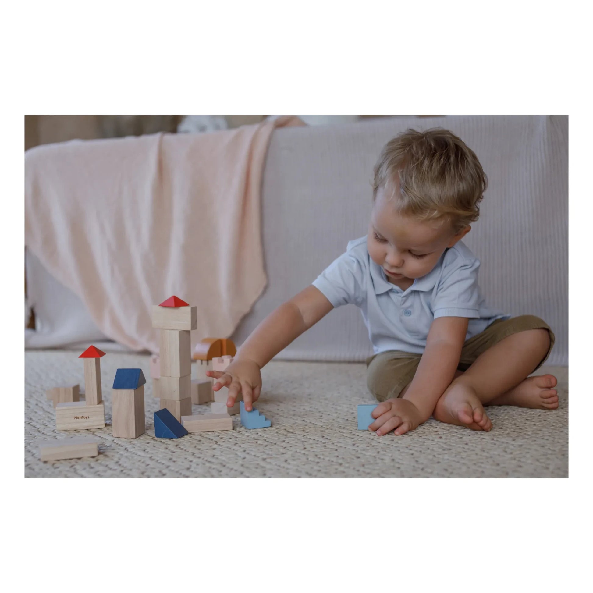 Plan Toys - Tendresse Construction Blocks