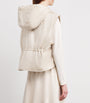 Weekend Max Mara White Reversible Padded Gilet