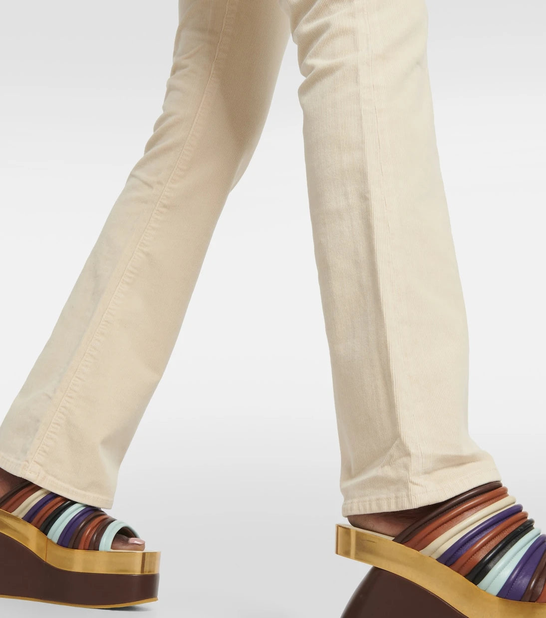 7 For All Mankind - Mid-rise flared jeans