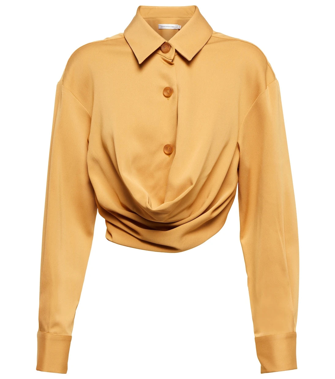 Christopher Esber - Maverick draped shirt