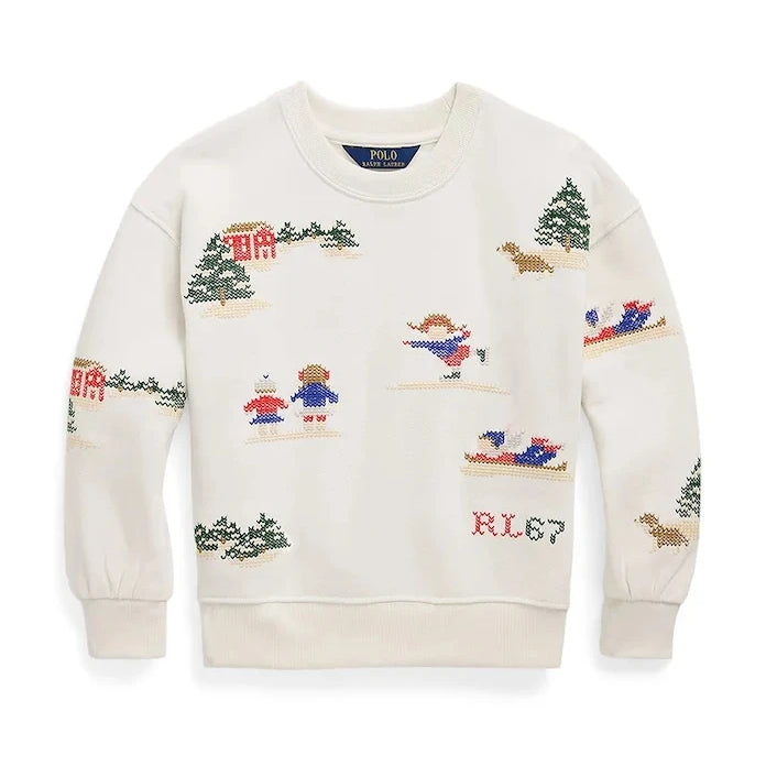 Детски памучен суичър Polo Ralph Lauren