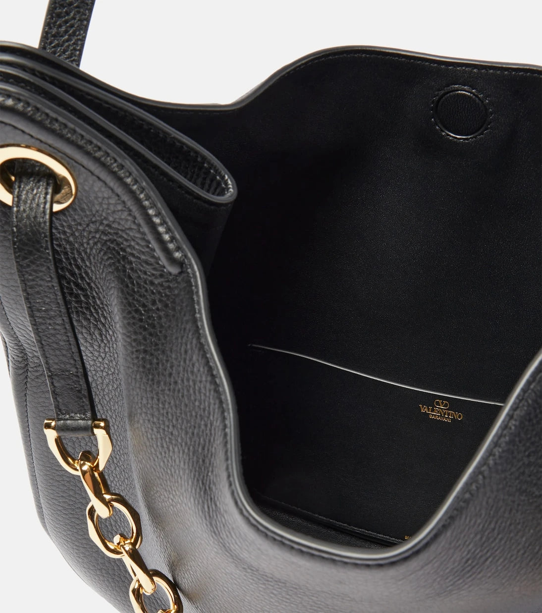 Valentino Garavani - VLogo Moon Medium leather tote bag