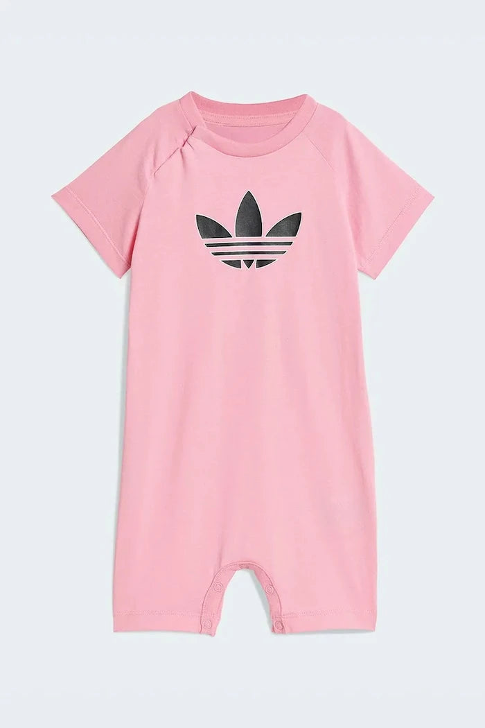 adidas Originals bebek için pamuklu bebek tulumu