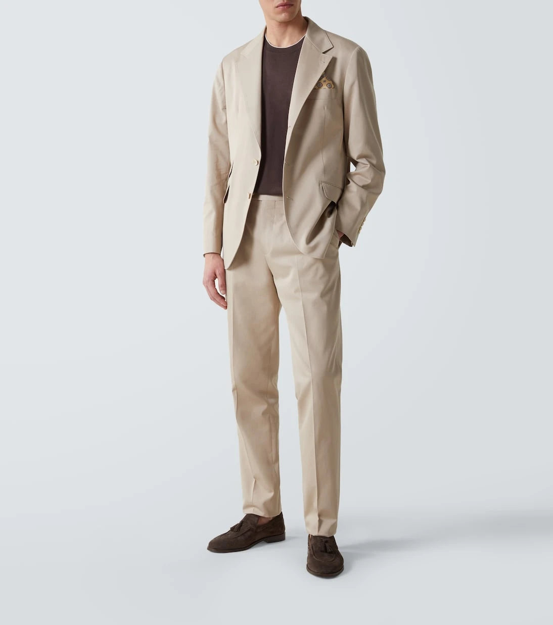 Brunello Cucinelli - Cotton and cashmere suit