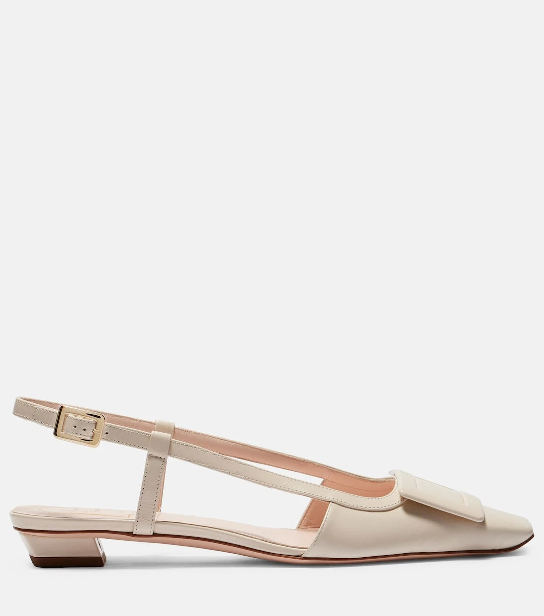 Roger Vivier - Belle Vivier 25 leather ballet flats