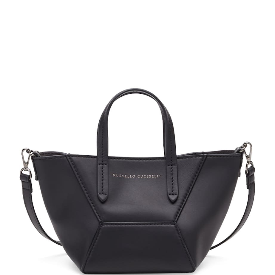 Mini Calfskin BC Duo Tote Bag