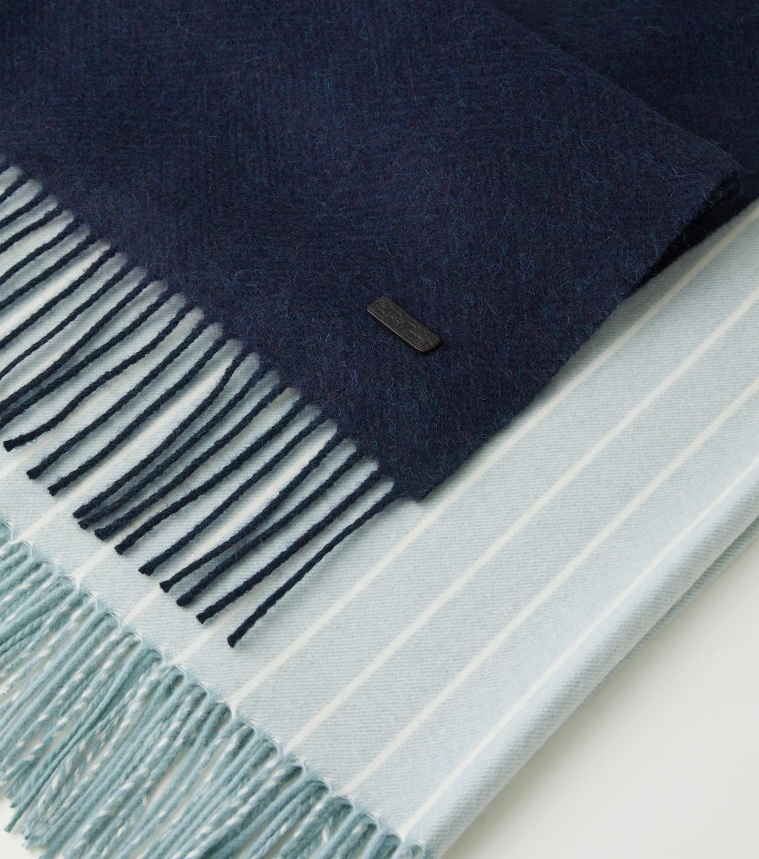 Loro Piana - Pinstriped cashmere throw