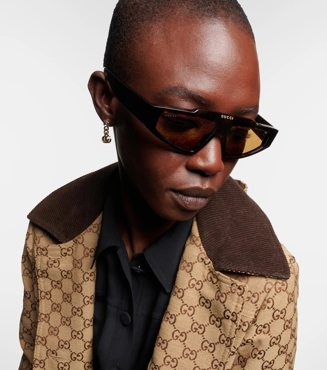 Gucci - GG flat-top sunglasses