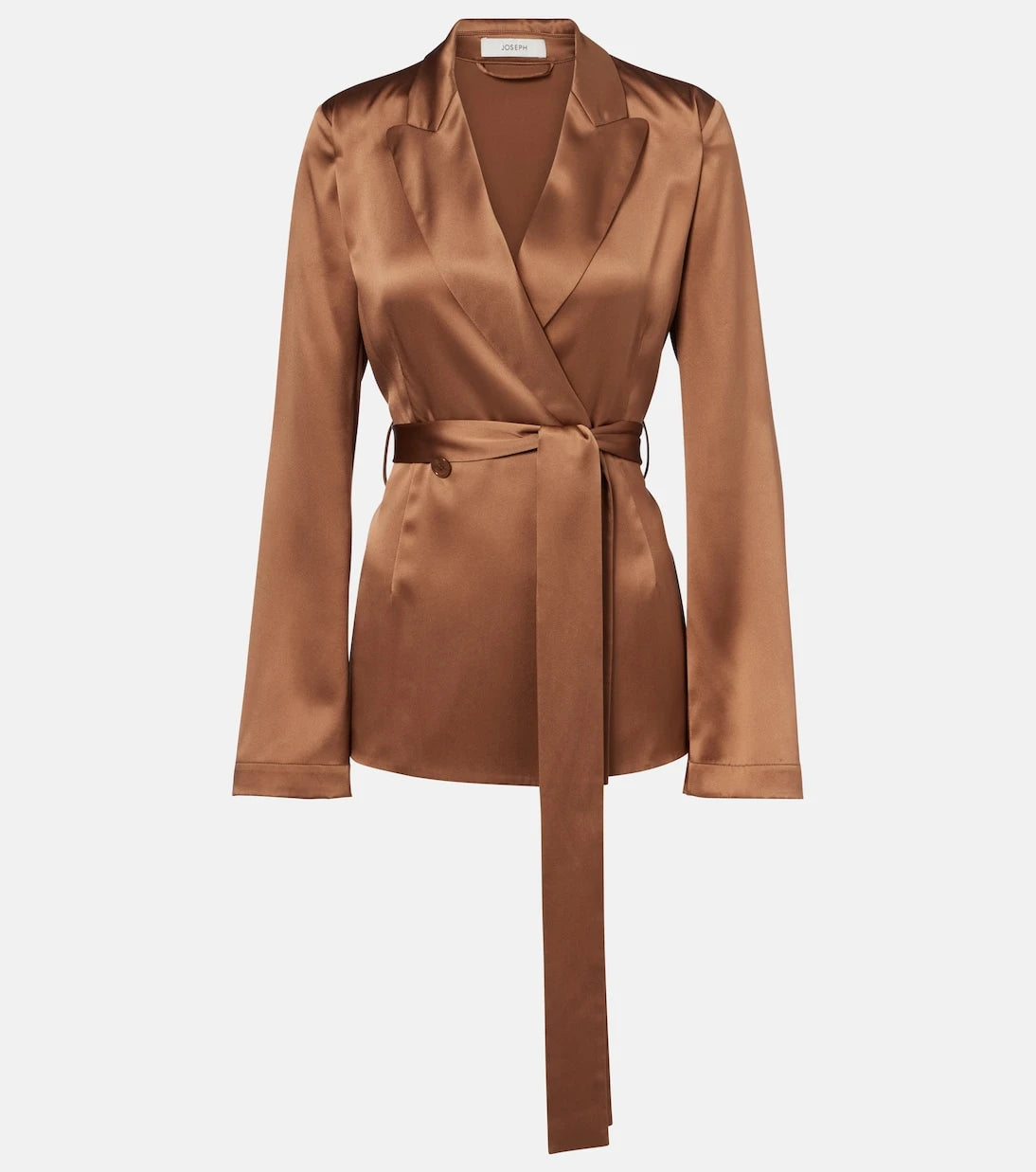 Joseph - Archer double-breasted silk satin blazer