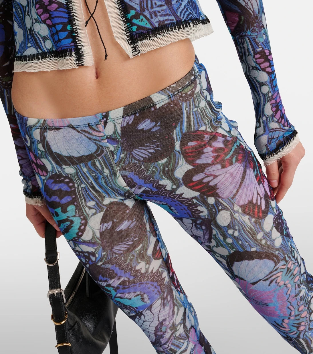 Jean Paul Gaultier - Papillon jarse ispanyol paça pantolon