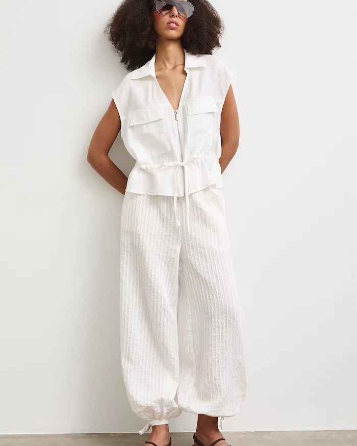 Medicine viskozalı kadın slouchy pantolon