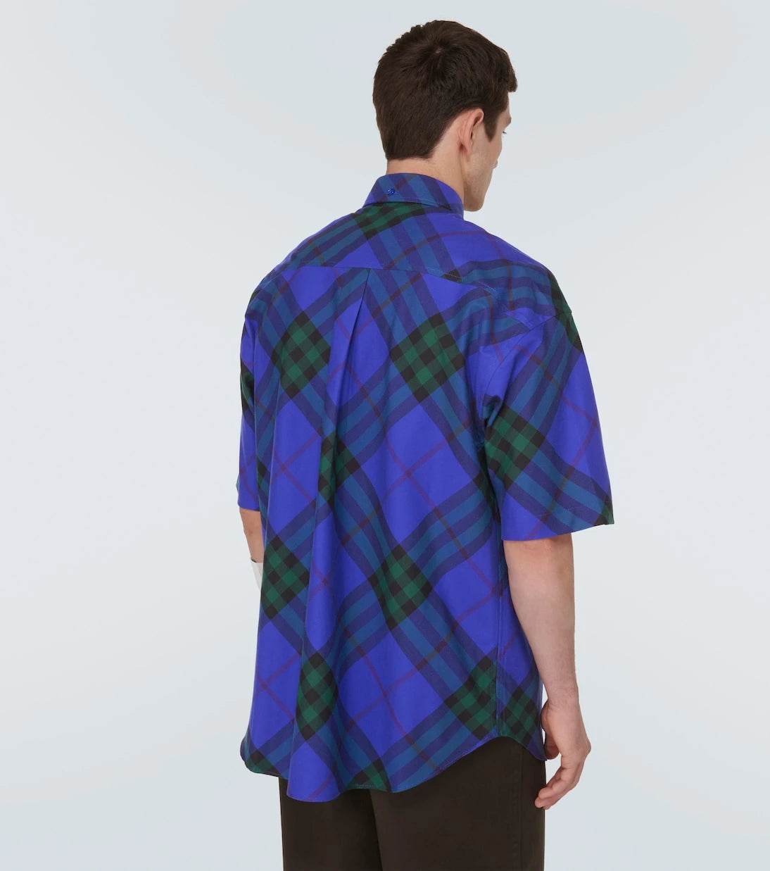 Burberry - Burberry Check cotton bowling shirt