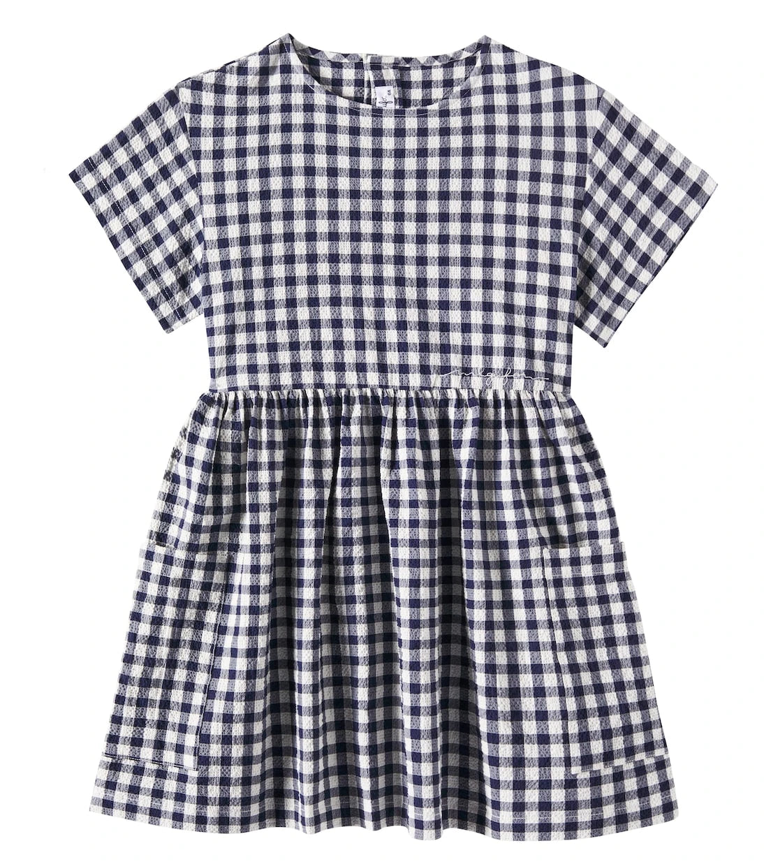 Il Gufo - Gingham cotton dress