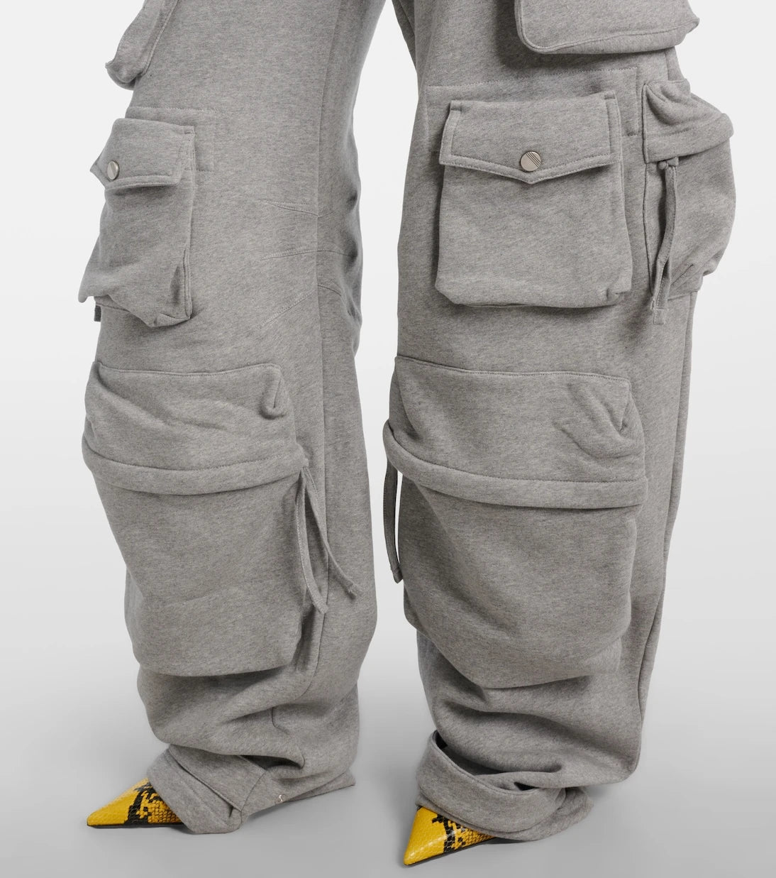 The Attico - Cotton jersey sweatpants