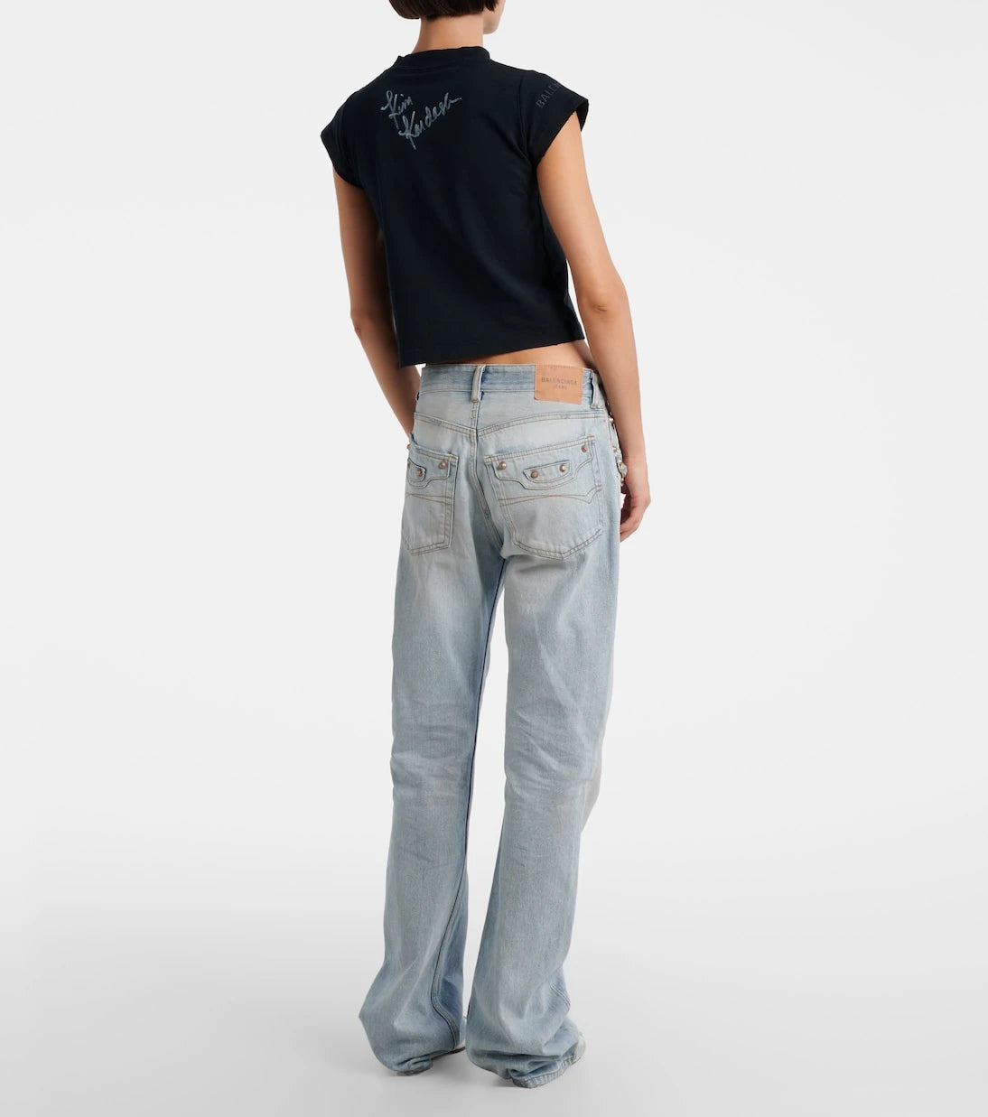 Balenciaga - City low-rise straight jeans