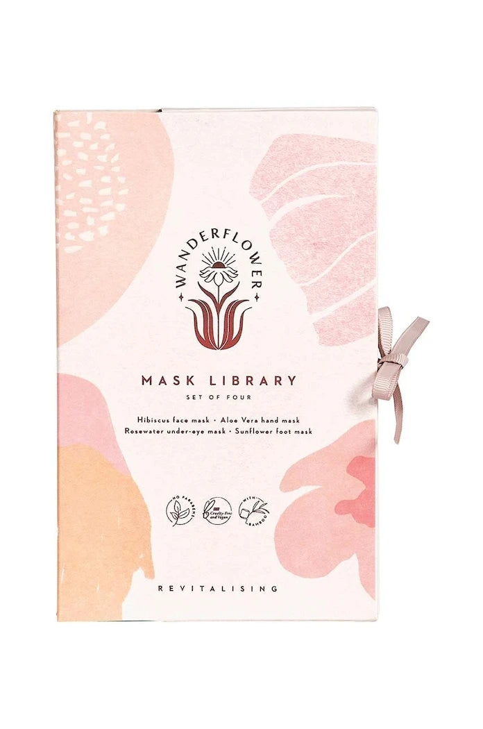 Wanderflower Sheet Mask Set (4 Parça)