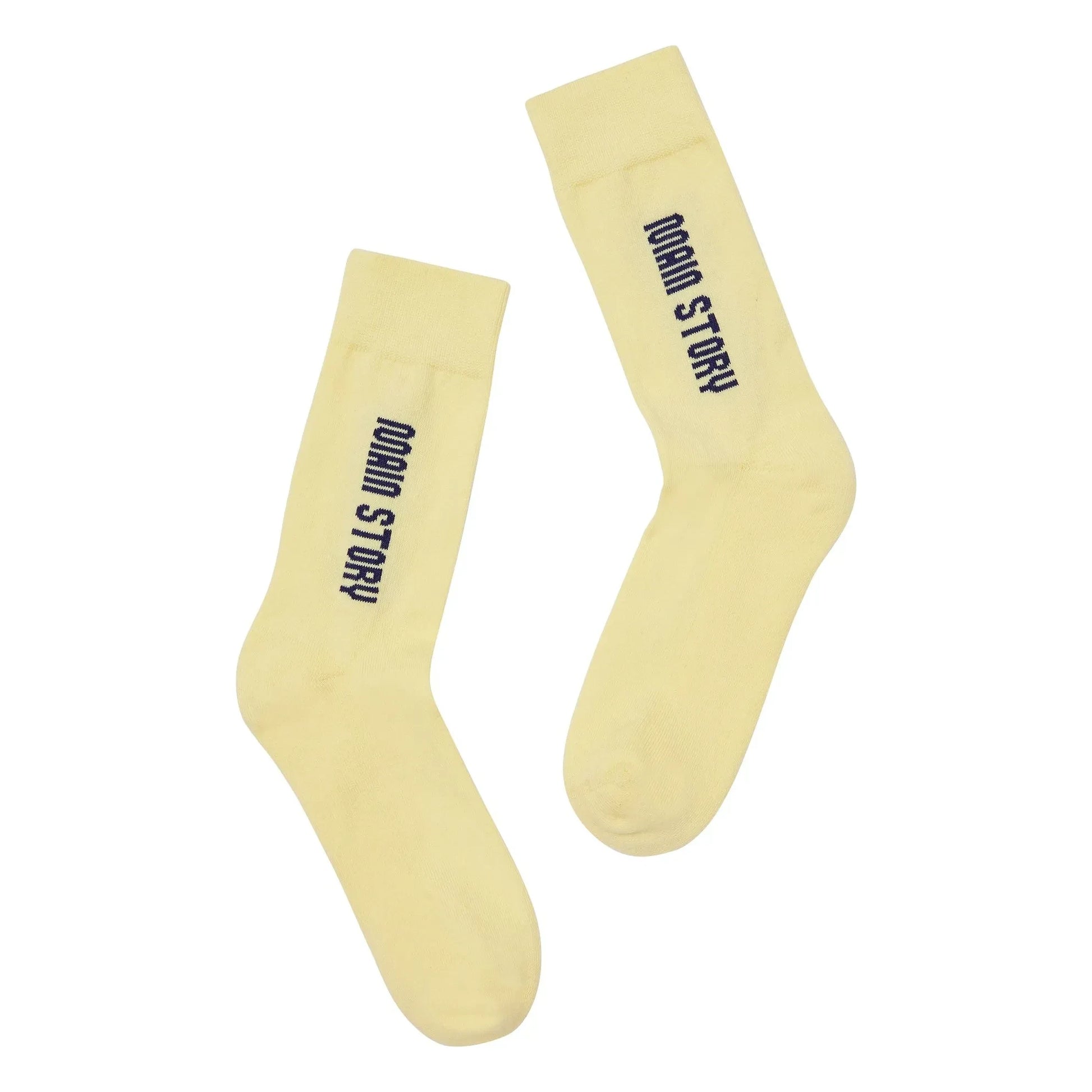 Main Story - Organic cotton socks | Pale yellow