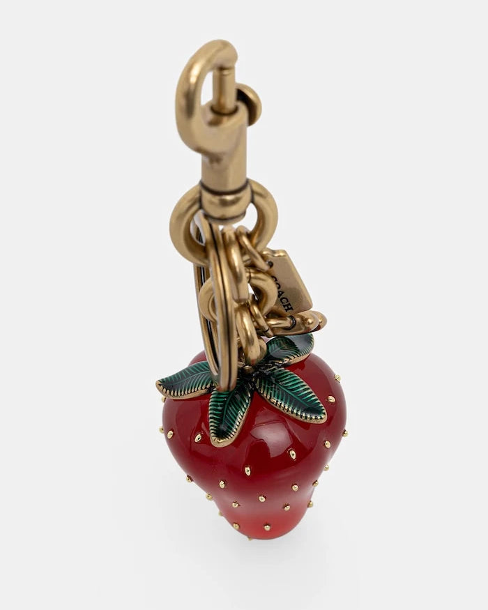 Coach ключодържател дамски Strawberry Bag Charm
