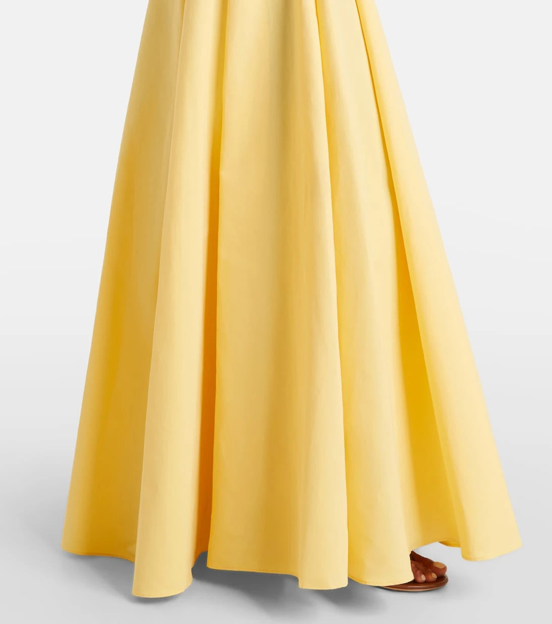 Staud - Joy cotton-blend gown