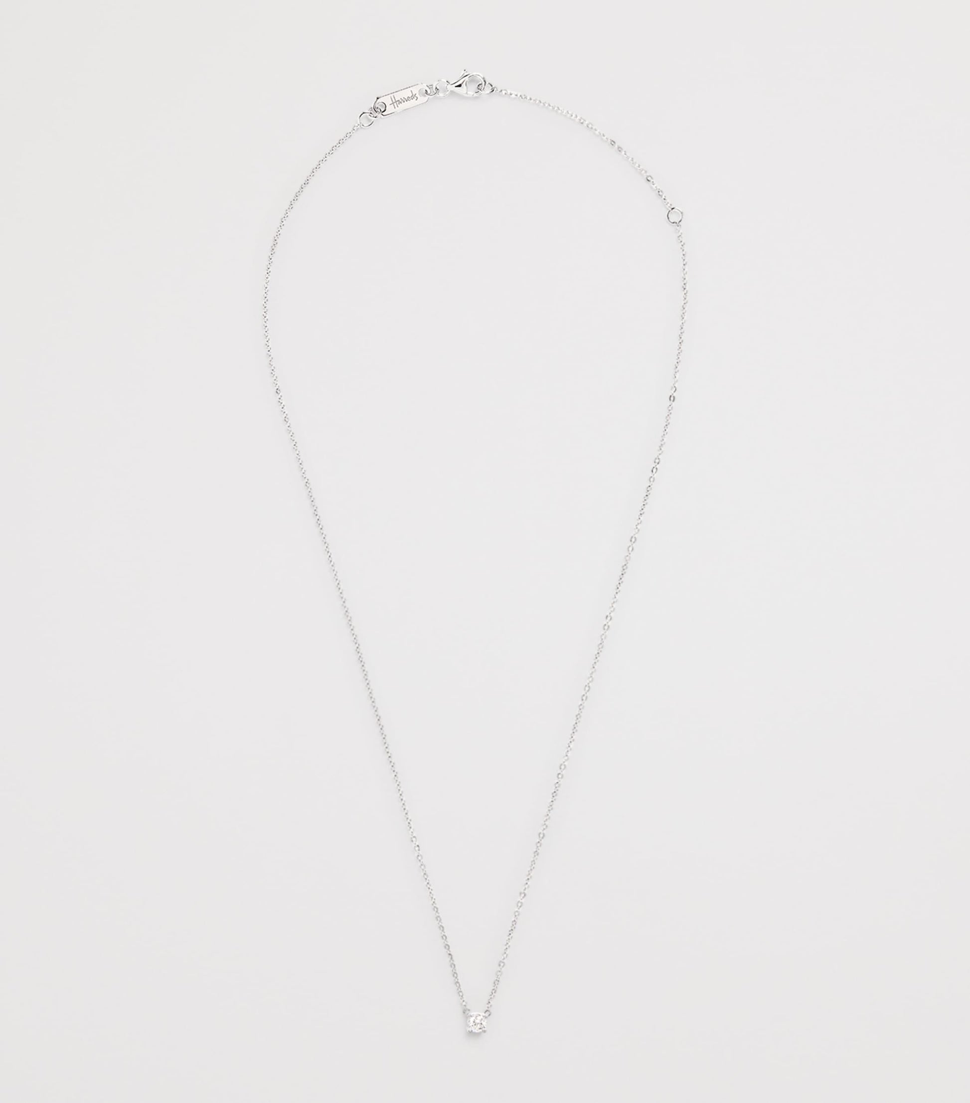 White Gold and Diamond Pendant Necklace (0.25ct)