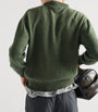 Green Re-Cashmere Crewneck Sweater