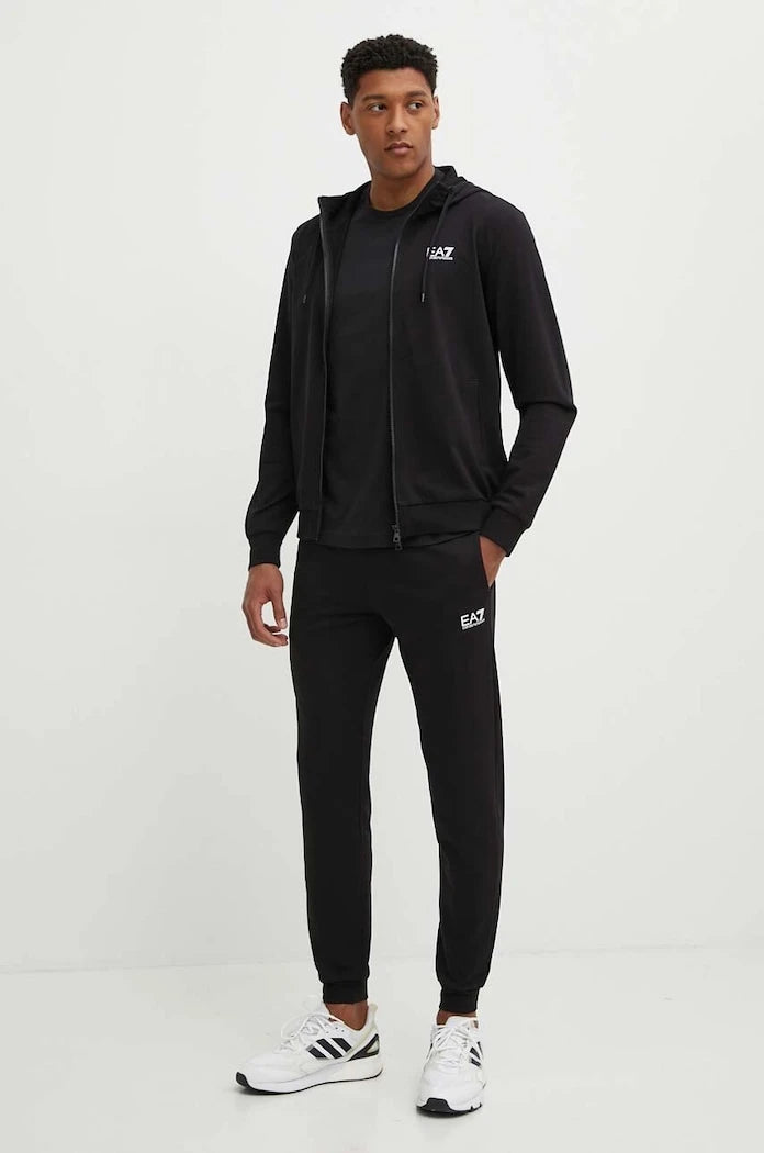 Памучен анцуг EA7 Emporio Armani
