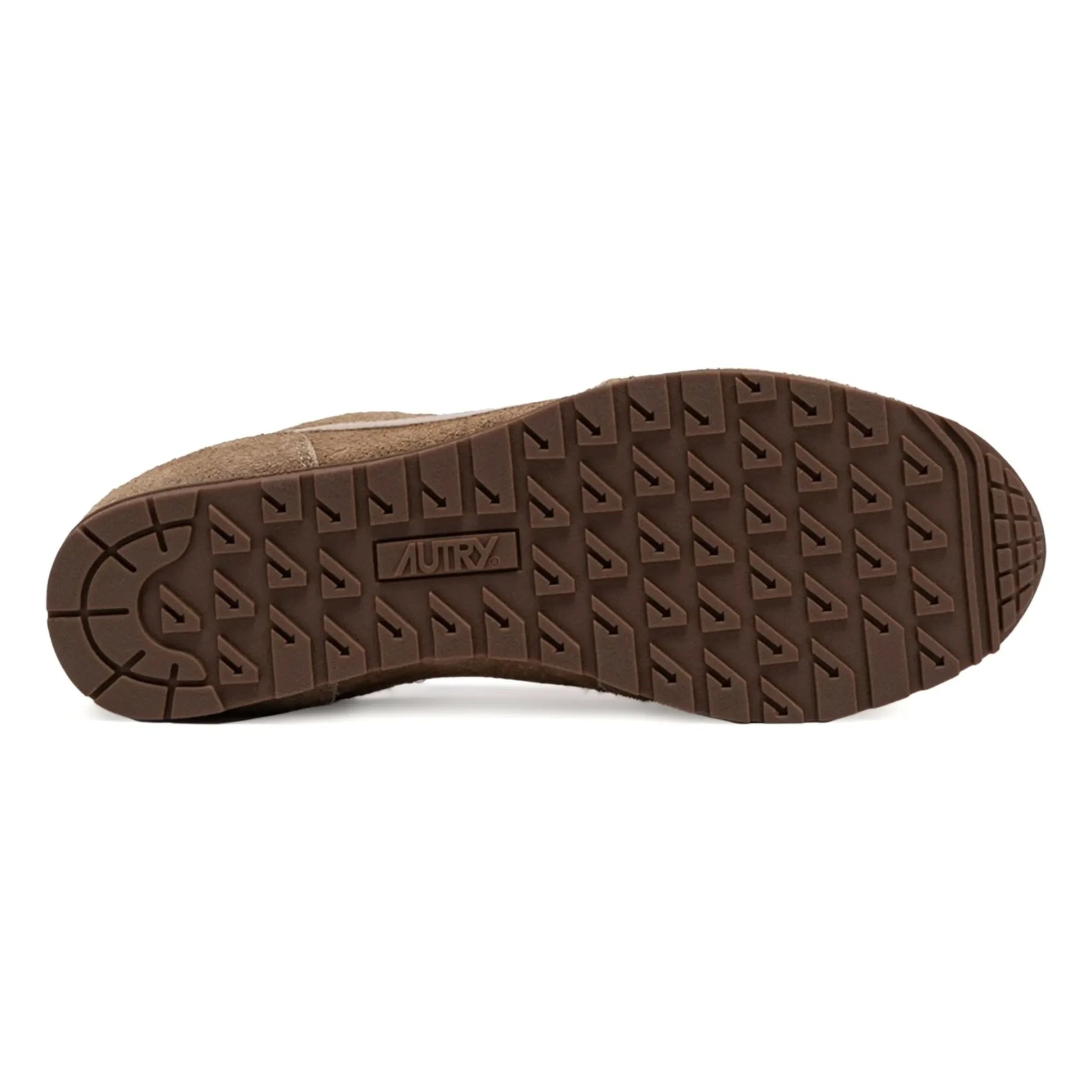 Autry - Windspin Low Suede and Leather Basket | Light brown