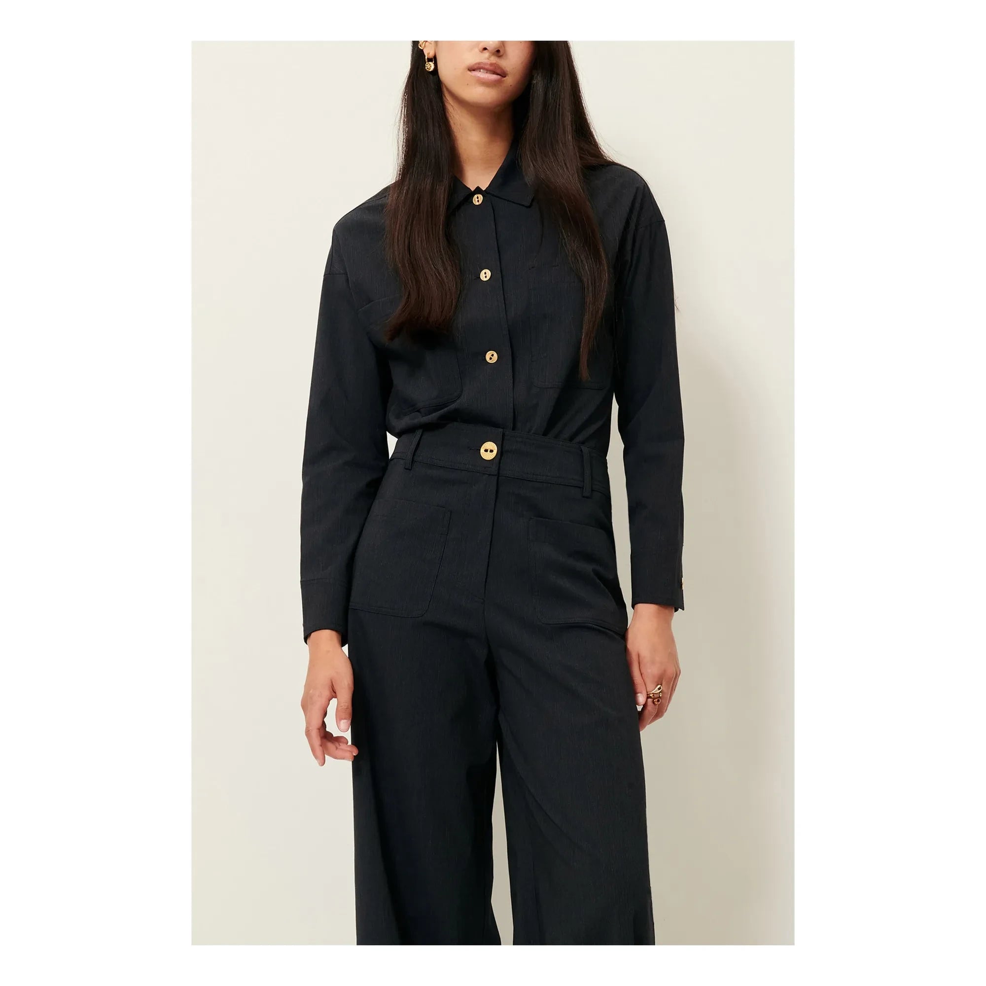Sessùn - Notteri shirt | Black