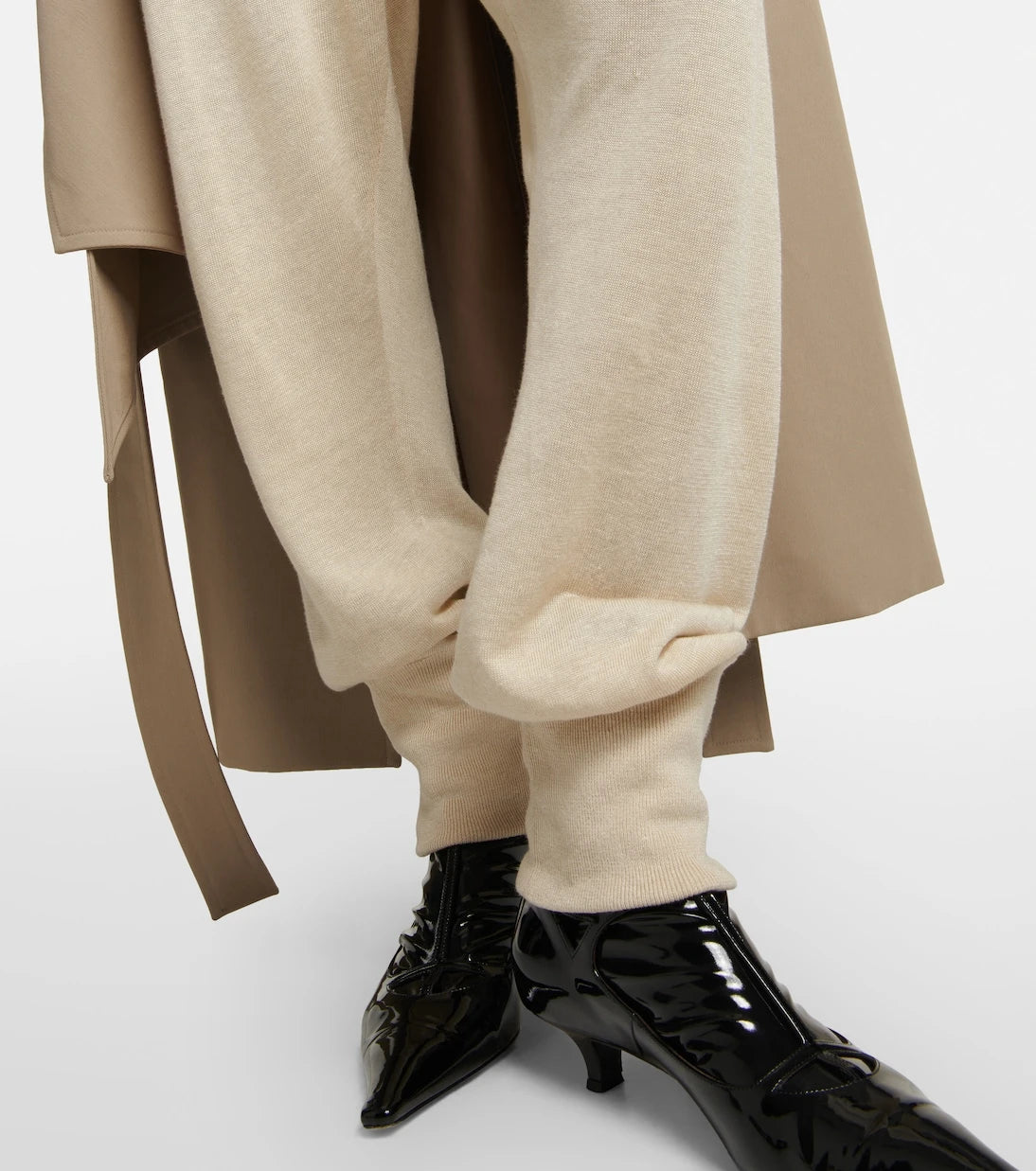 The Row - Dalbero linen and silk tapered pants