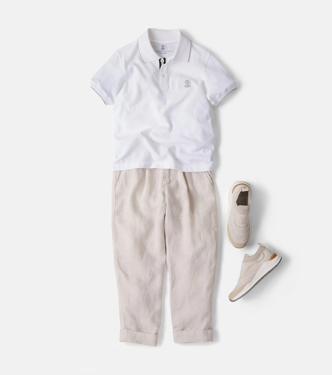 Brunello Cucinelli Kids - Linen pants