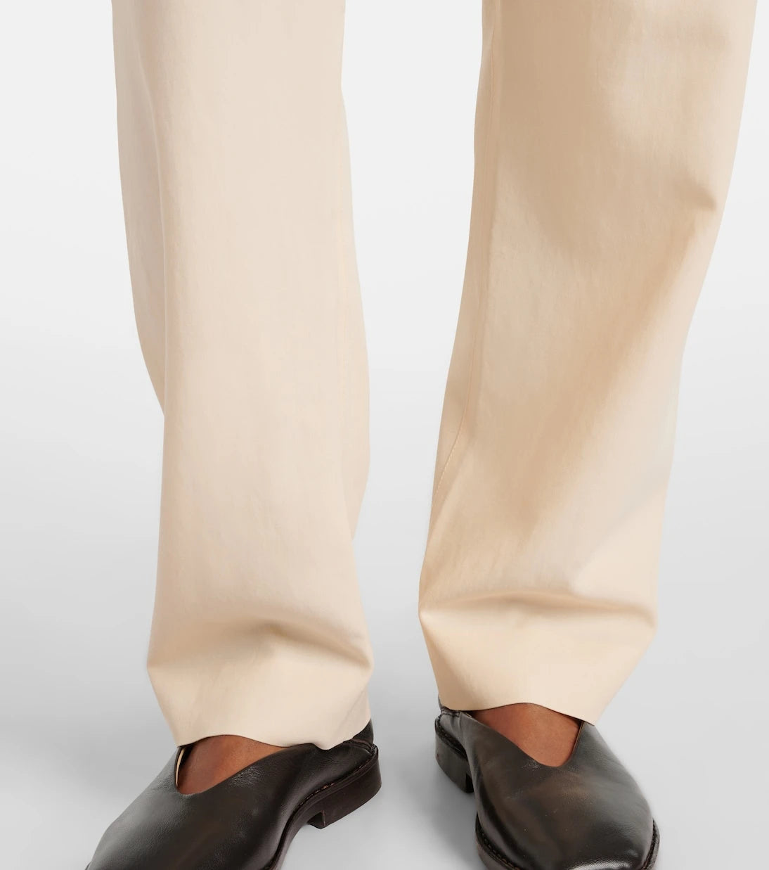 Lemaire - Wool-blend gabardine tapered pants
