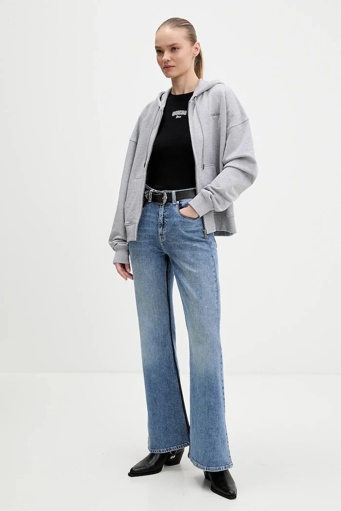Pamuklu sweatshirt Guess Jeans