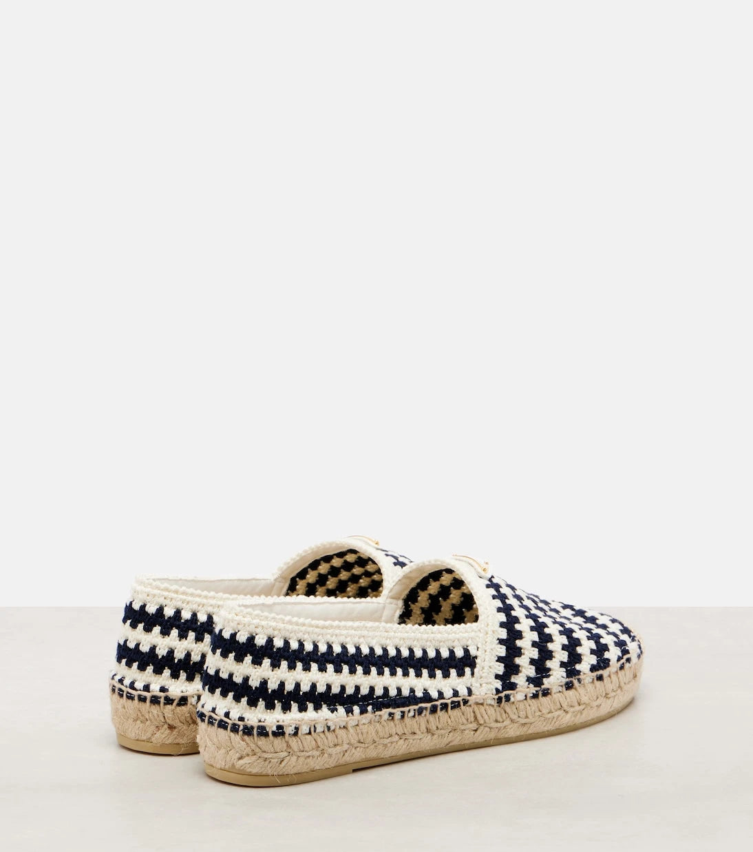 Prada - Crochet espadrilles