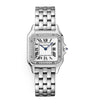 Medium Stainless Steel and Diamond Panthère de Cartier Watch 36.5mm