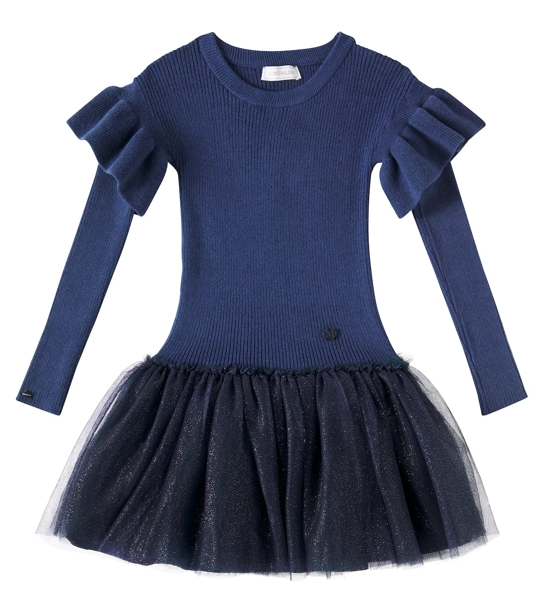 Monnalisa - Diana embellished tulle dress
