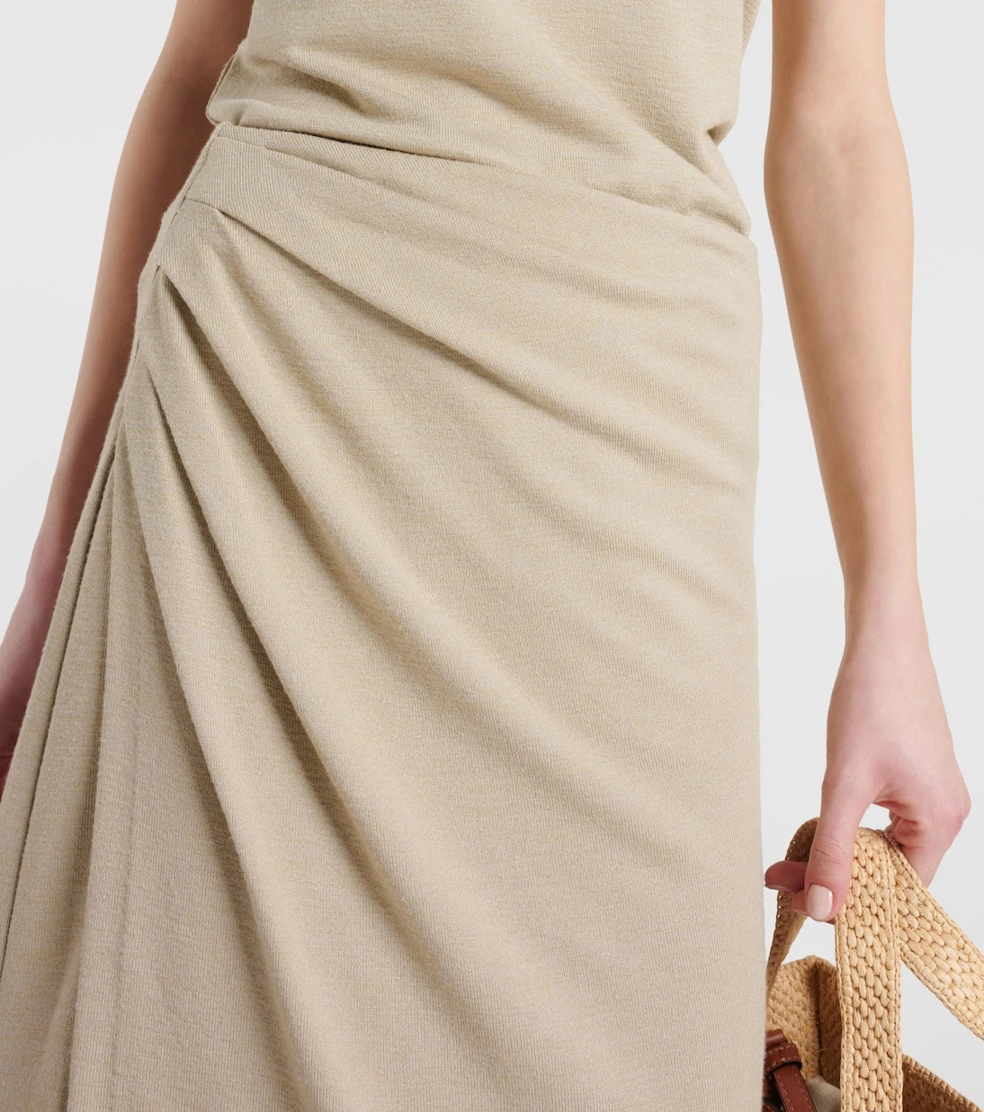 Vince - Jersey wrap skirt